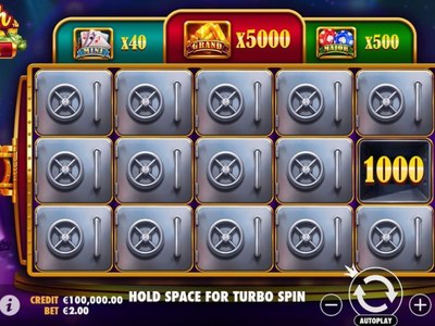 Игровой аппарат Cash Box студии Pragmatic Play