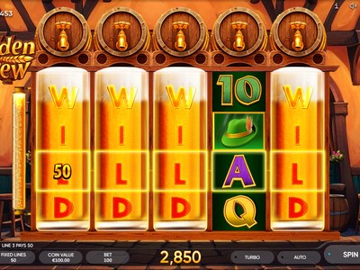 Видеослот Golden Brew студии Endorphina