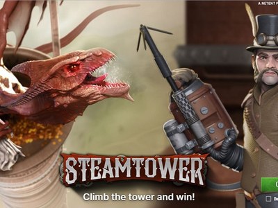 Игровой автомат Steamtower студии NetEnt