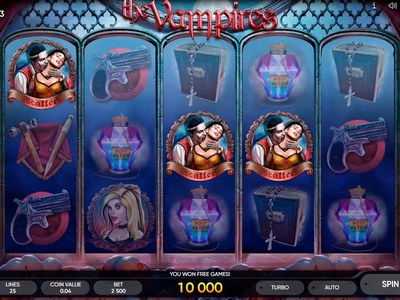 Игровой аппарат The Vampires от Endorphina
